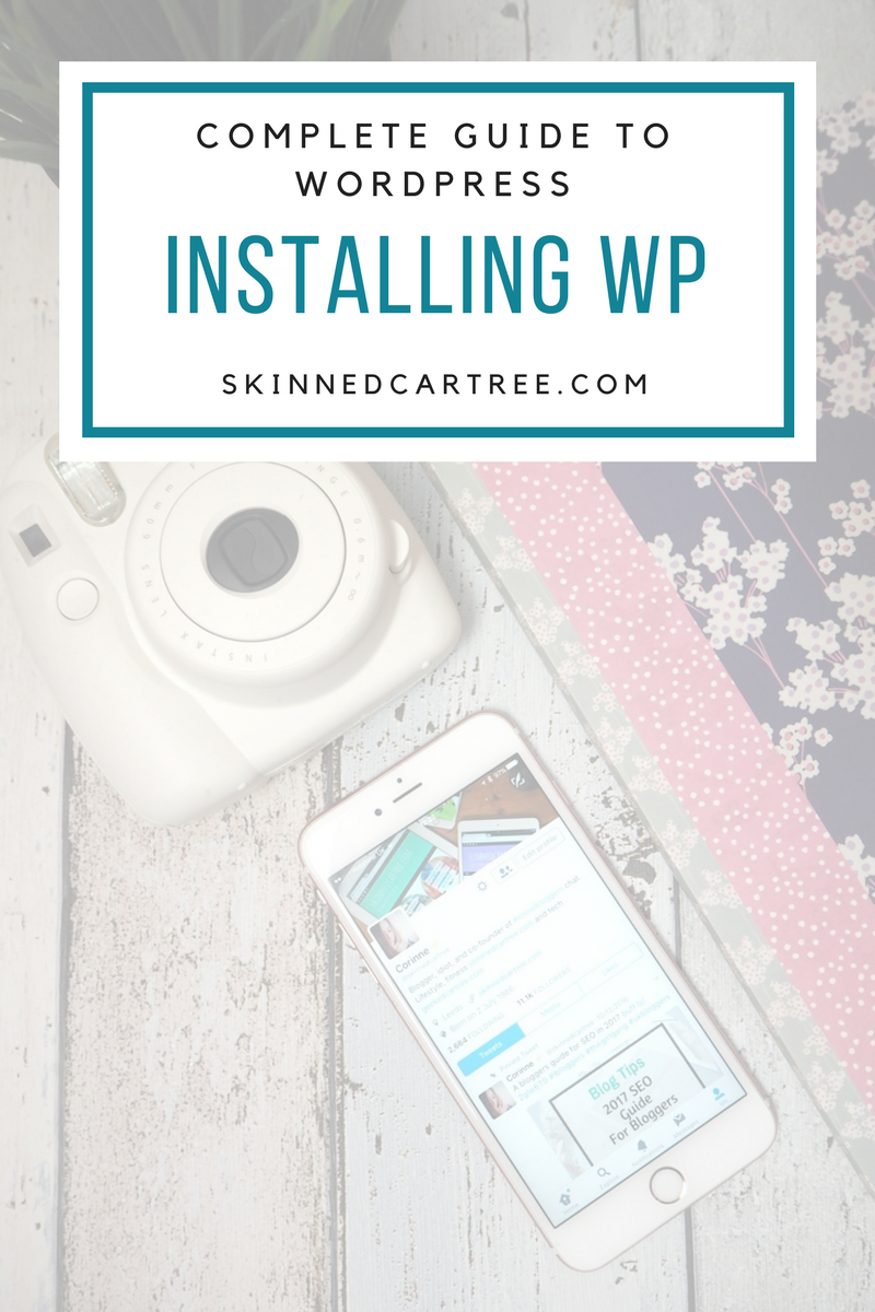 how to install wordpress