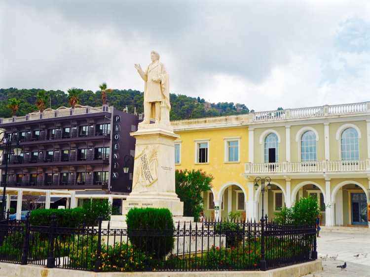 Zakynthos Town Statues