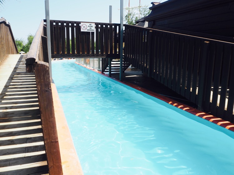 Lazy river at Tsilivi Water Park Zakynthos