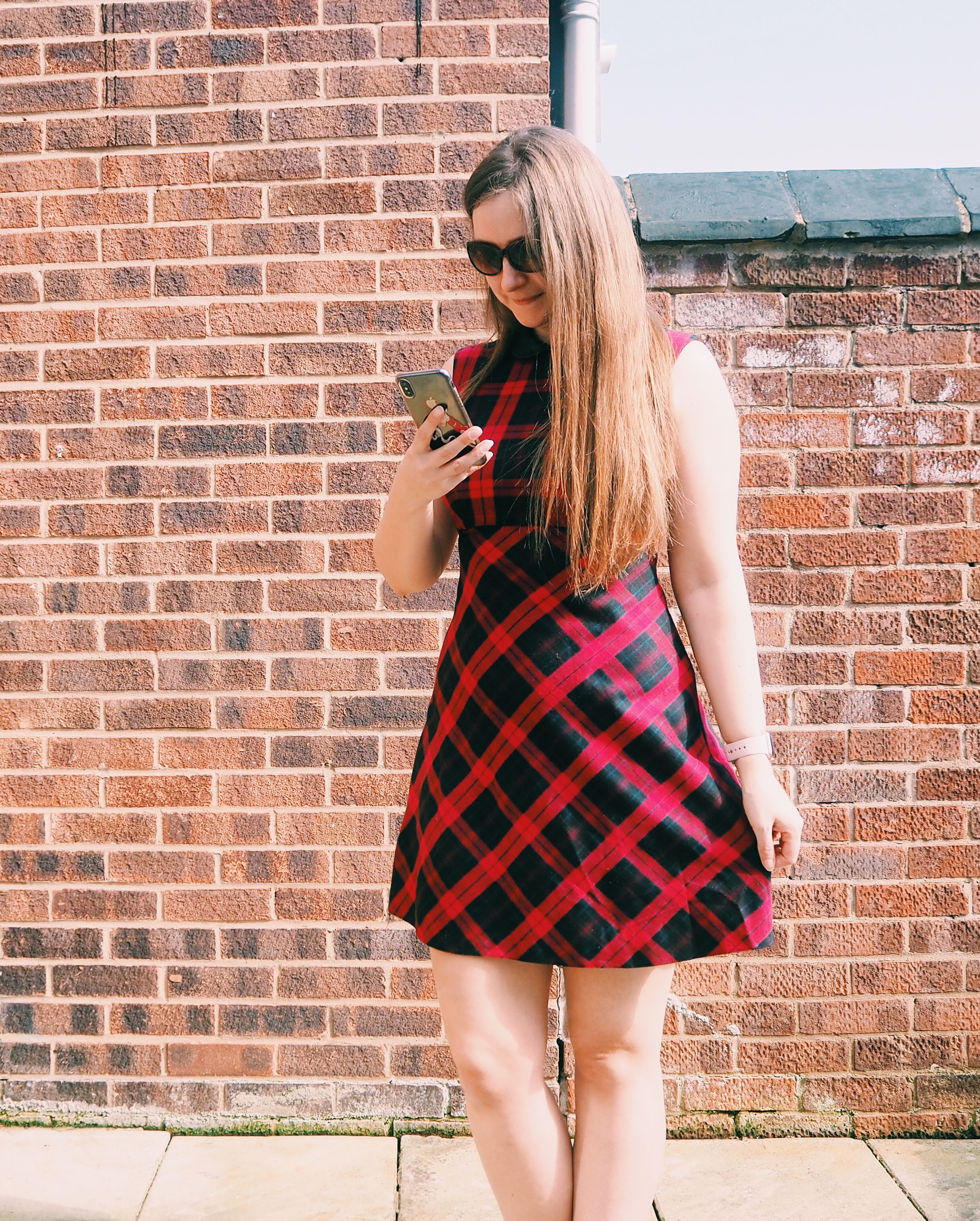 The Perfect Tartan Dress Fits Again!