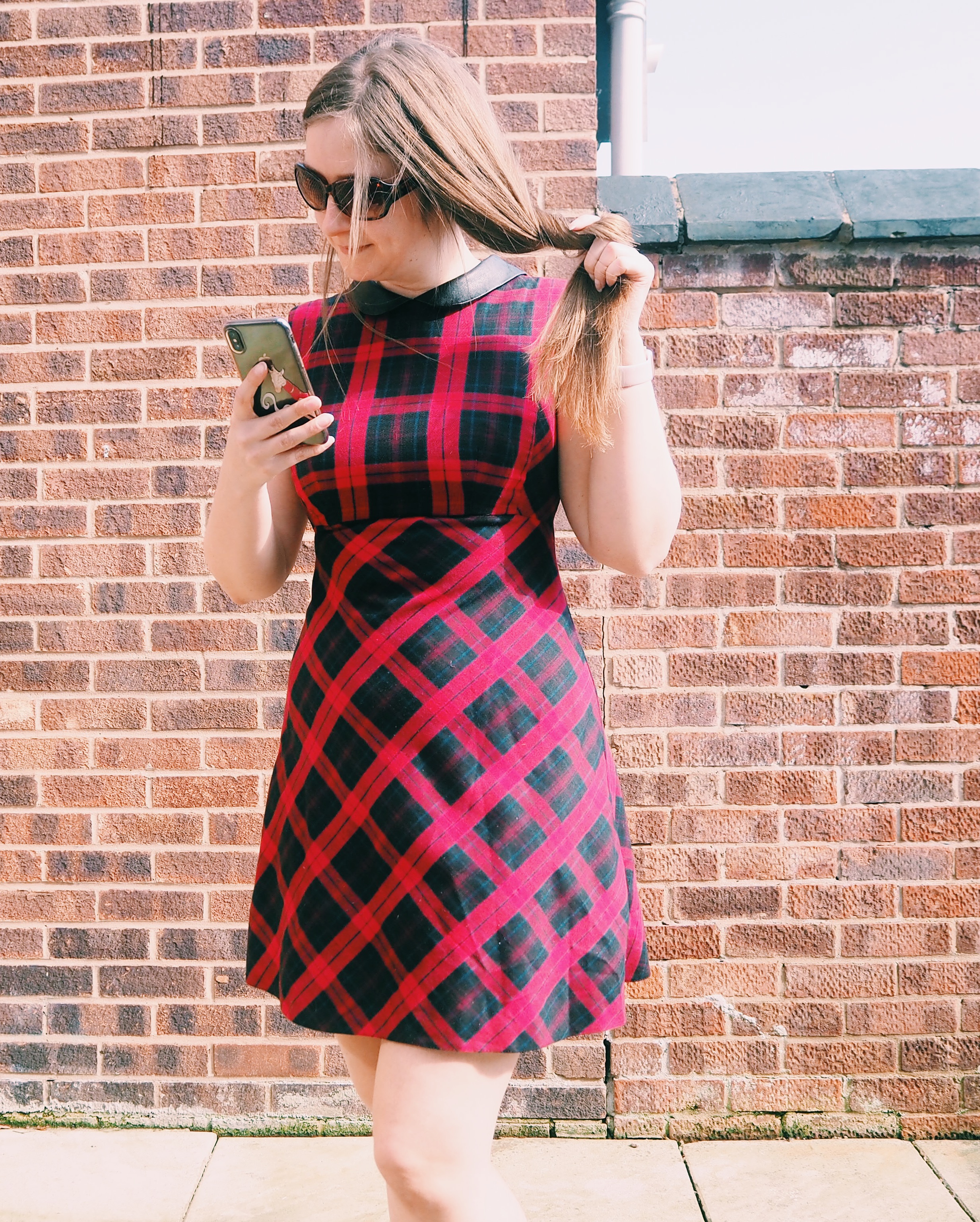 The Perfect Tartan Dress Fits Again!