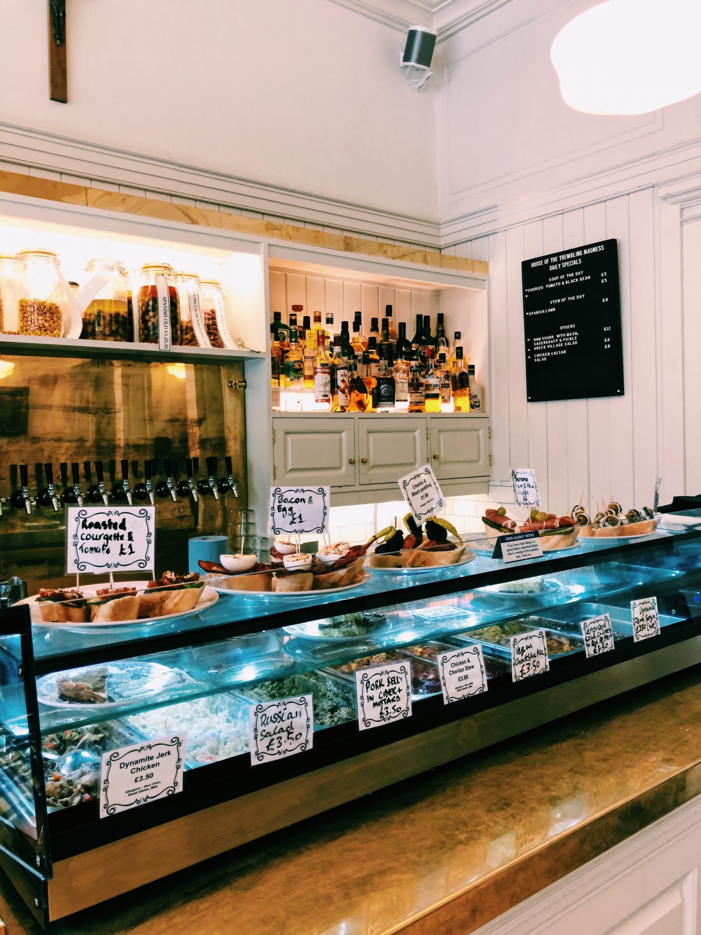 killer sandwiches and food at House of Trembling Madness Lendal York menu