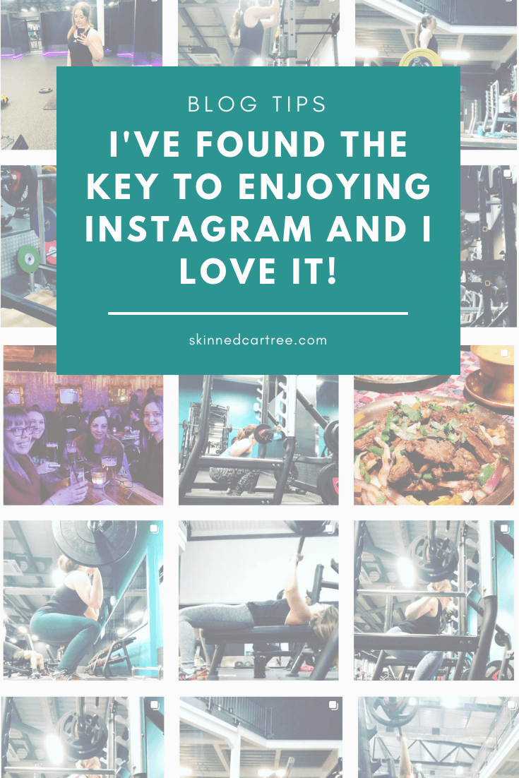 I've found the key to enjoying Instagram and I love it!
