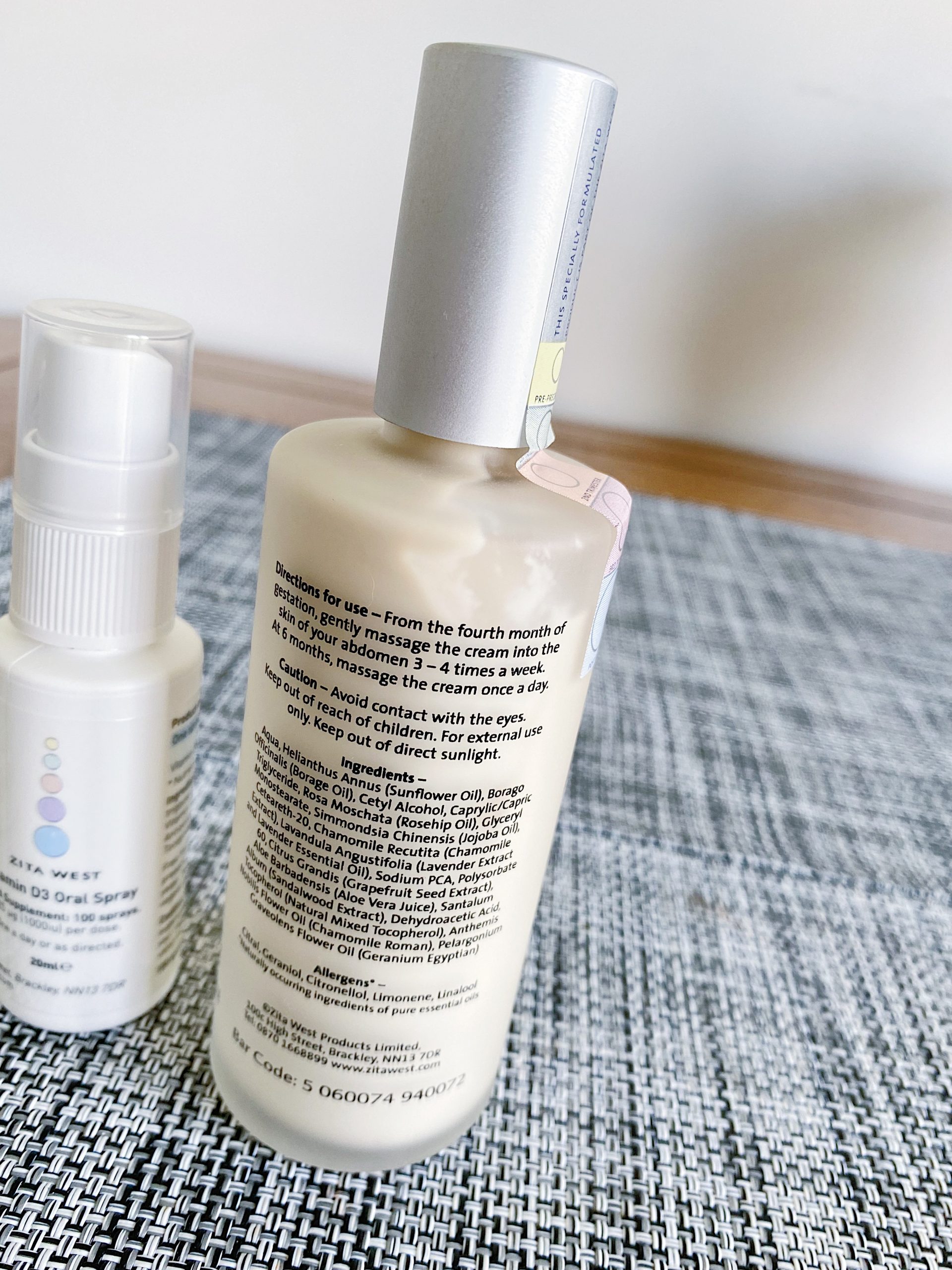 Zita West Fertility and Pregnancy Products