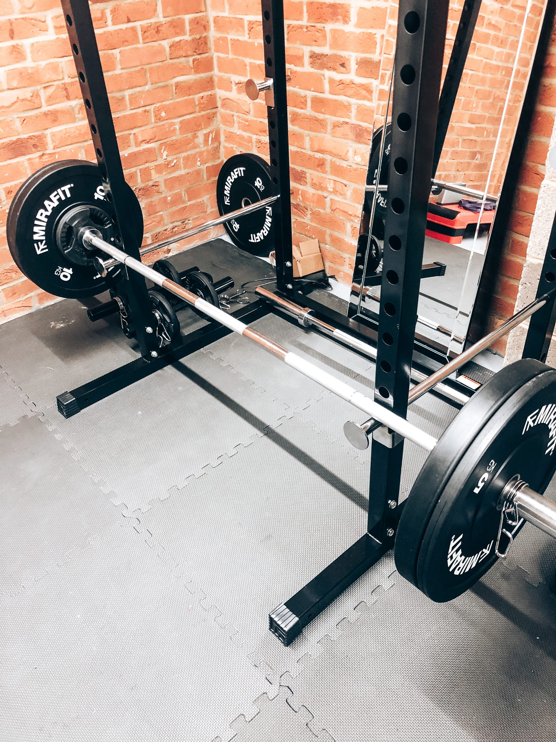 gym equipment mirafit rack