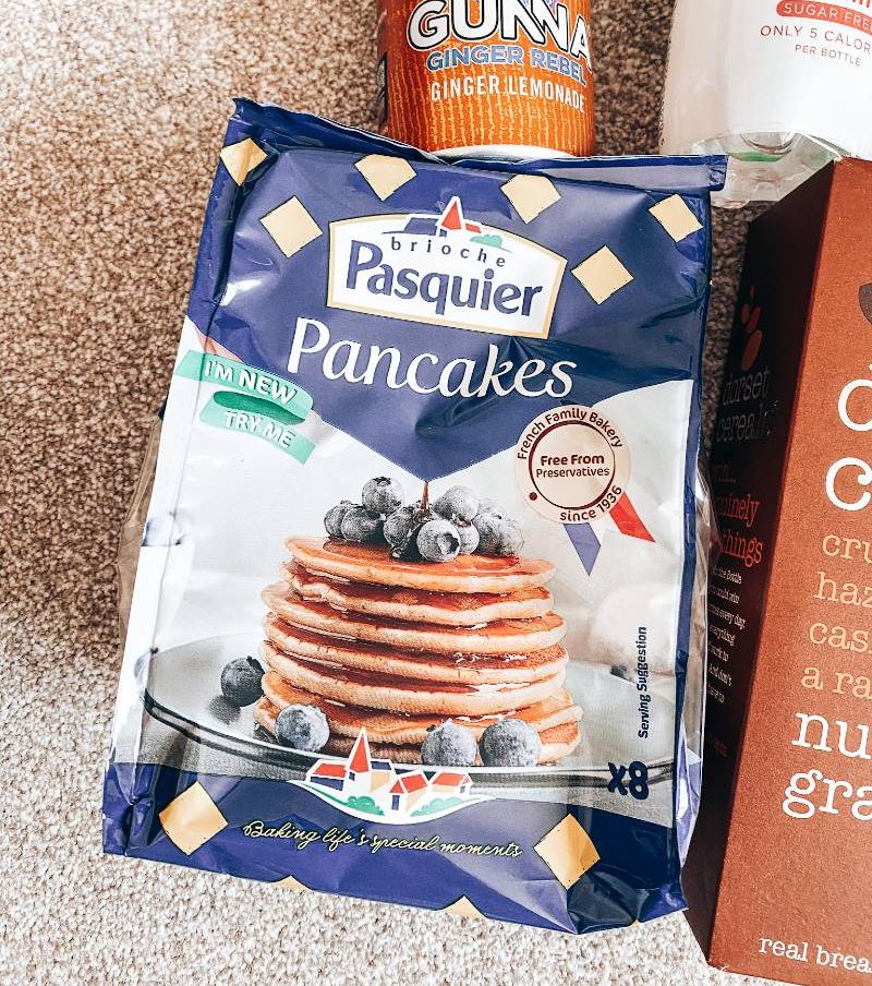 Pancakes X8 Twin Wrapped - Brioche Pasquier degustabox review