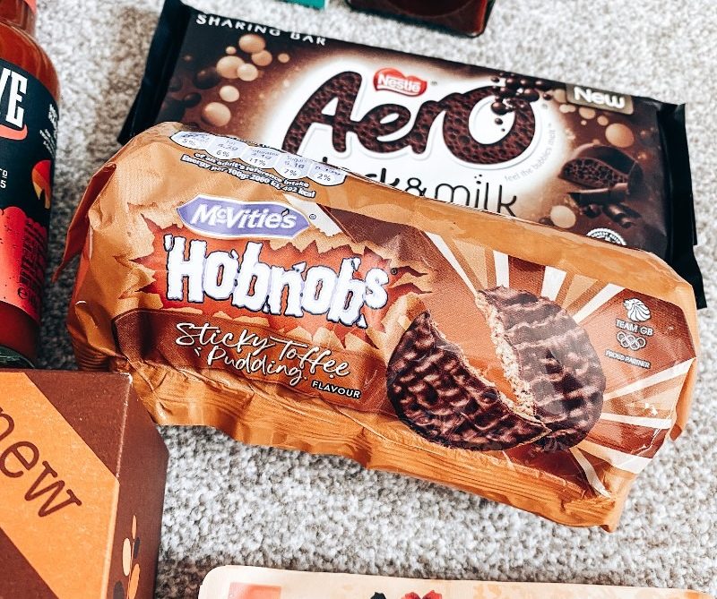 Sticky Toffee Pudding 262g - McVities Hobnobs degustabox