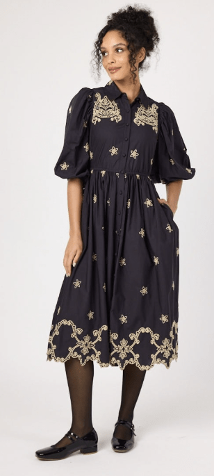 Joanie Clothing UK 2026 vintage-inspired dress collection with pockets and sustainable fabrics