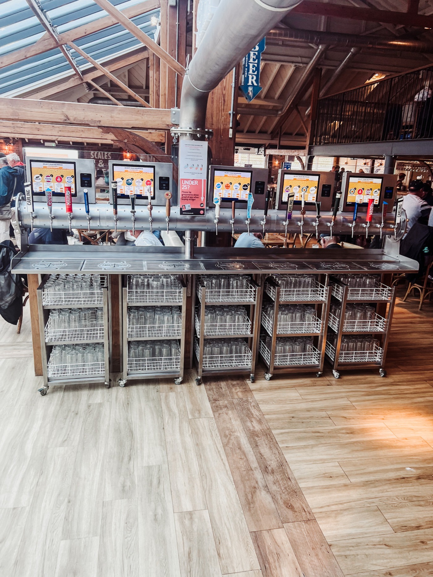 Self-serve beer for Abbey Wharf Review Whitby
