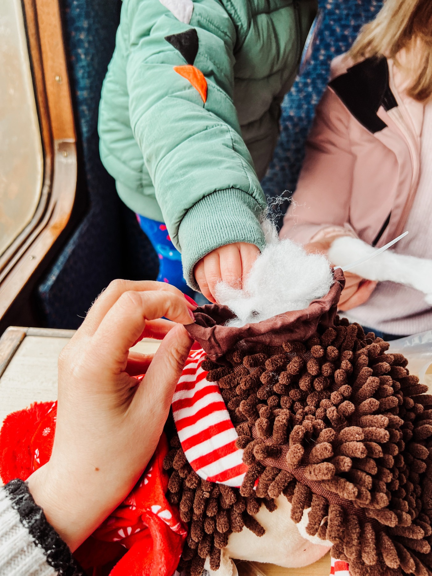Soft Toy From Santa on the Santa Express