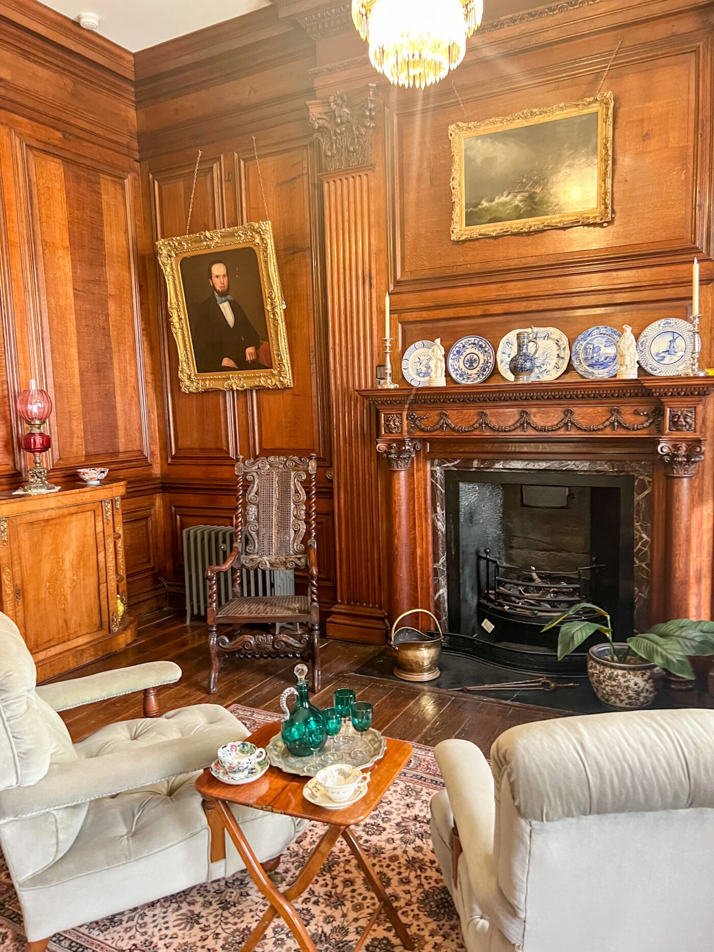 Sewerby Hall And Gardens Review - a sitting room