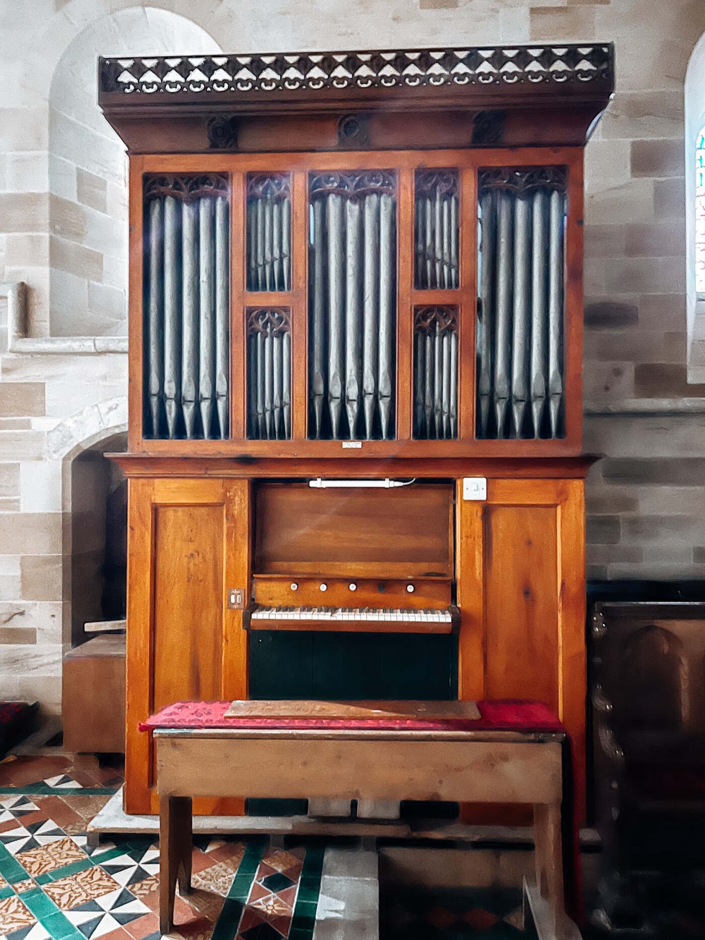 St Andrew's Church,&nbsp;Kirby Grindalythe Church Organ 