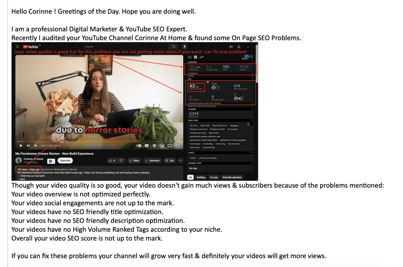 Why Do I Keep Getting Emails From YouTube SEO Experts?
