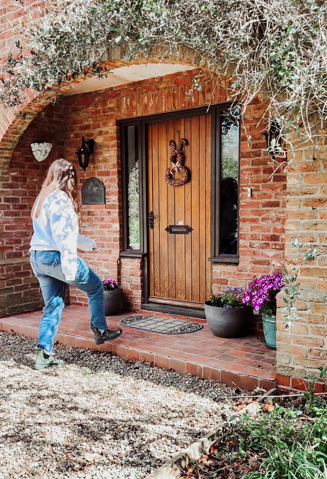 our front door