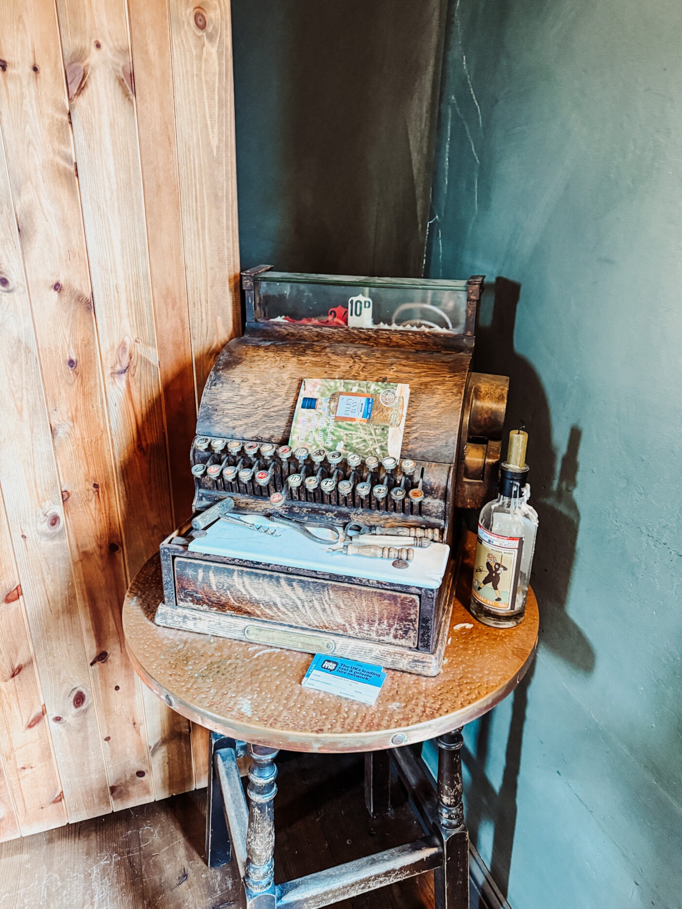 The Library Bar - A Speakeasy Whisky Bar In Malton - old till