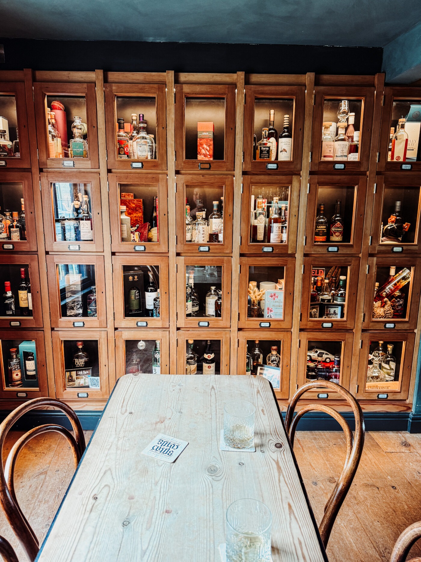 The Library Bar - A Speakeasy Whisky Bar In Malton - library lockers