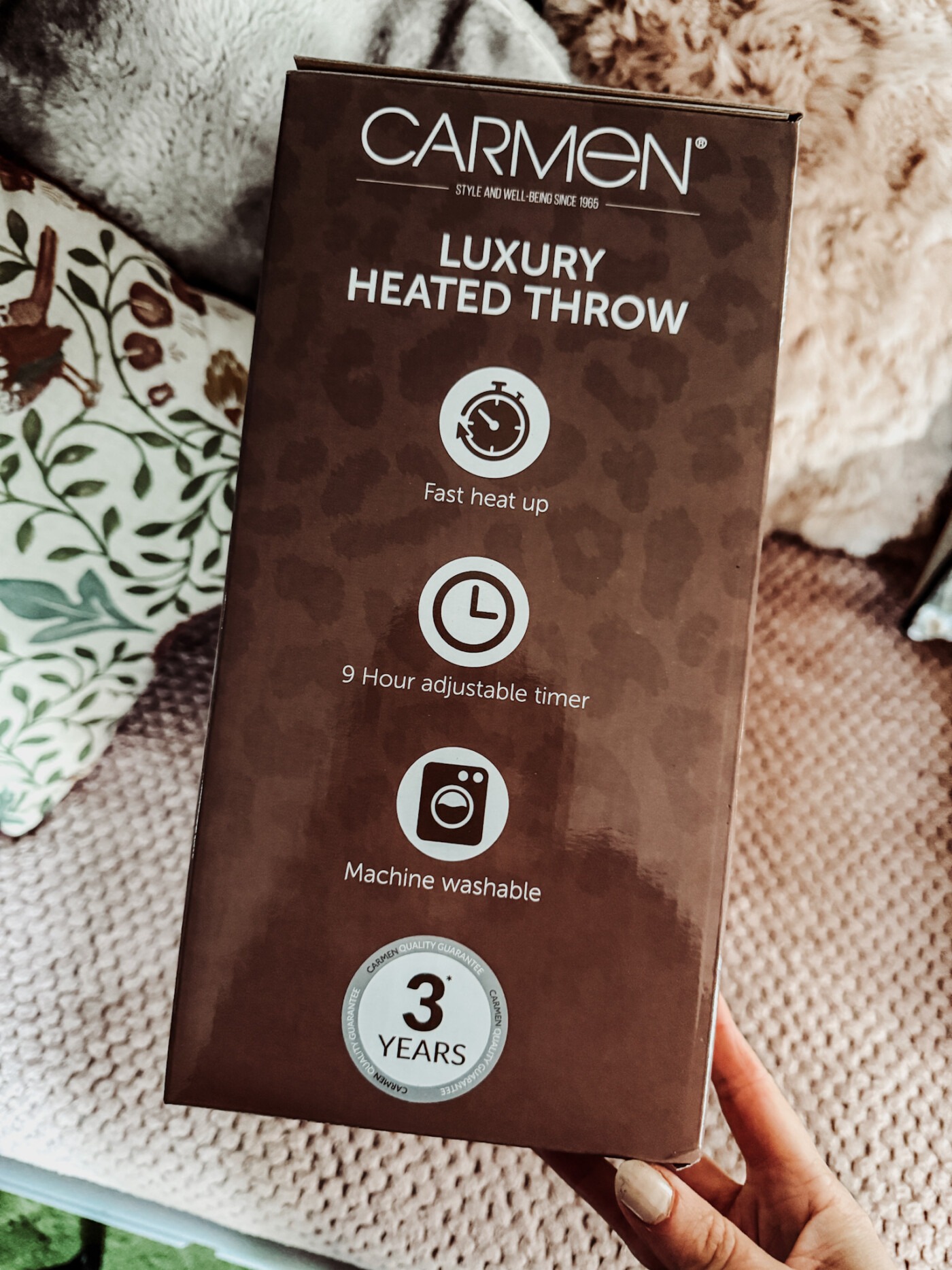 Carmen Heated Throw Review