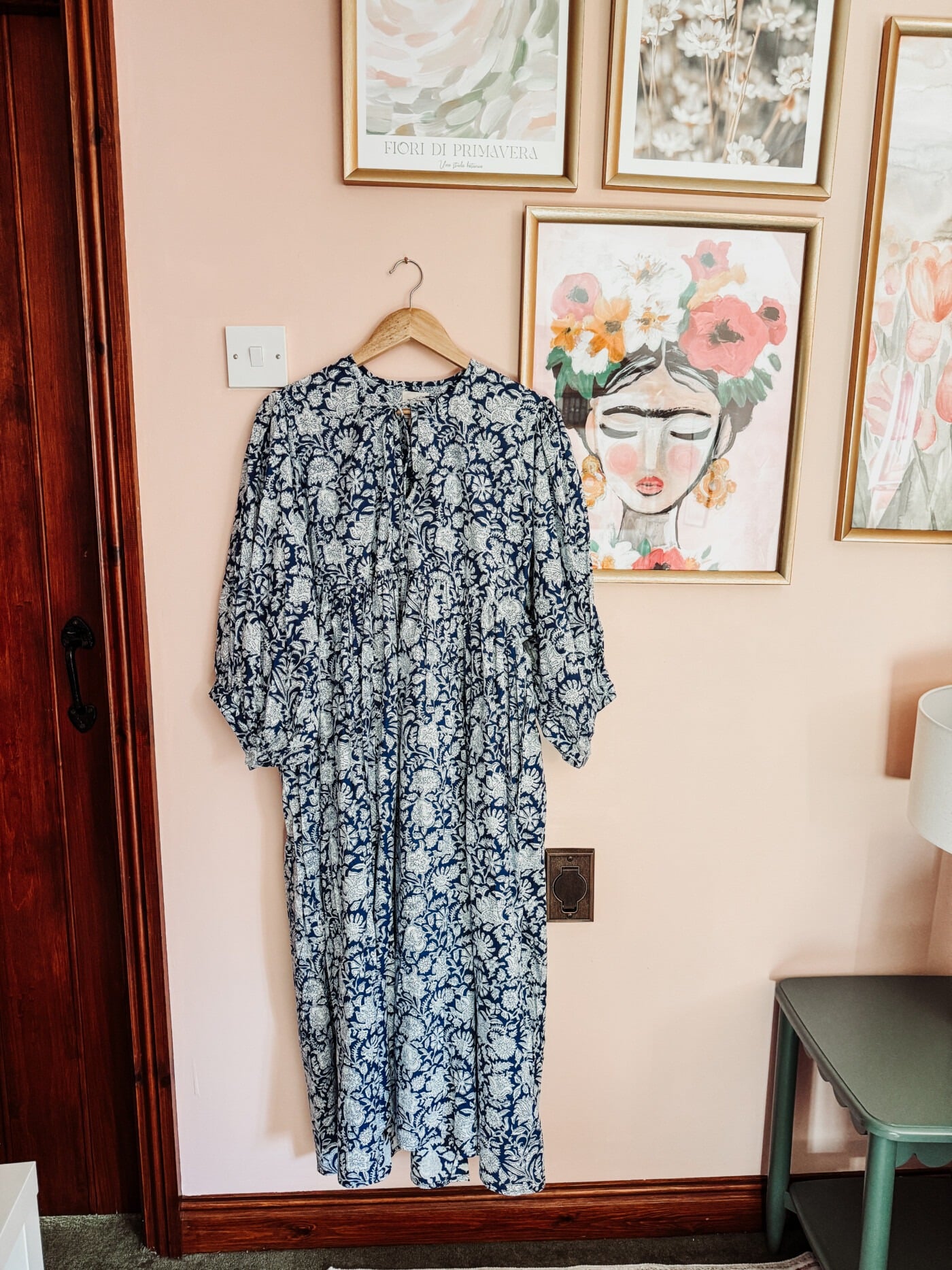Dresses From House of Sundar - blue maxi