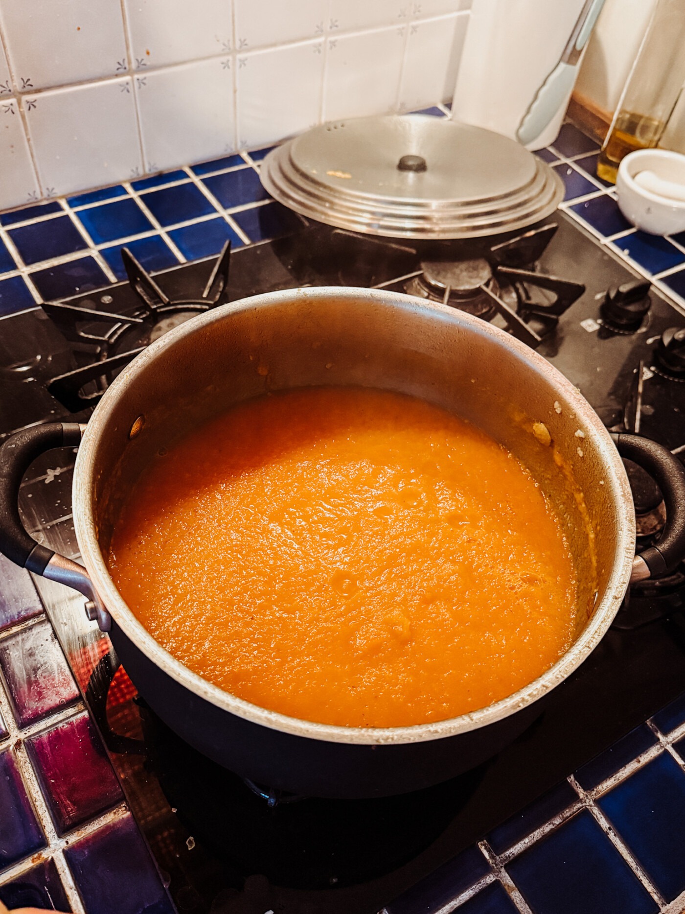 fresh pumpkin carrots onion for easy soup recipe