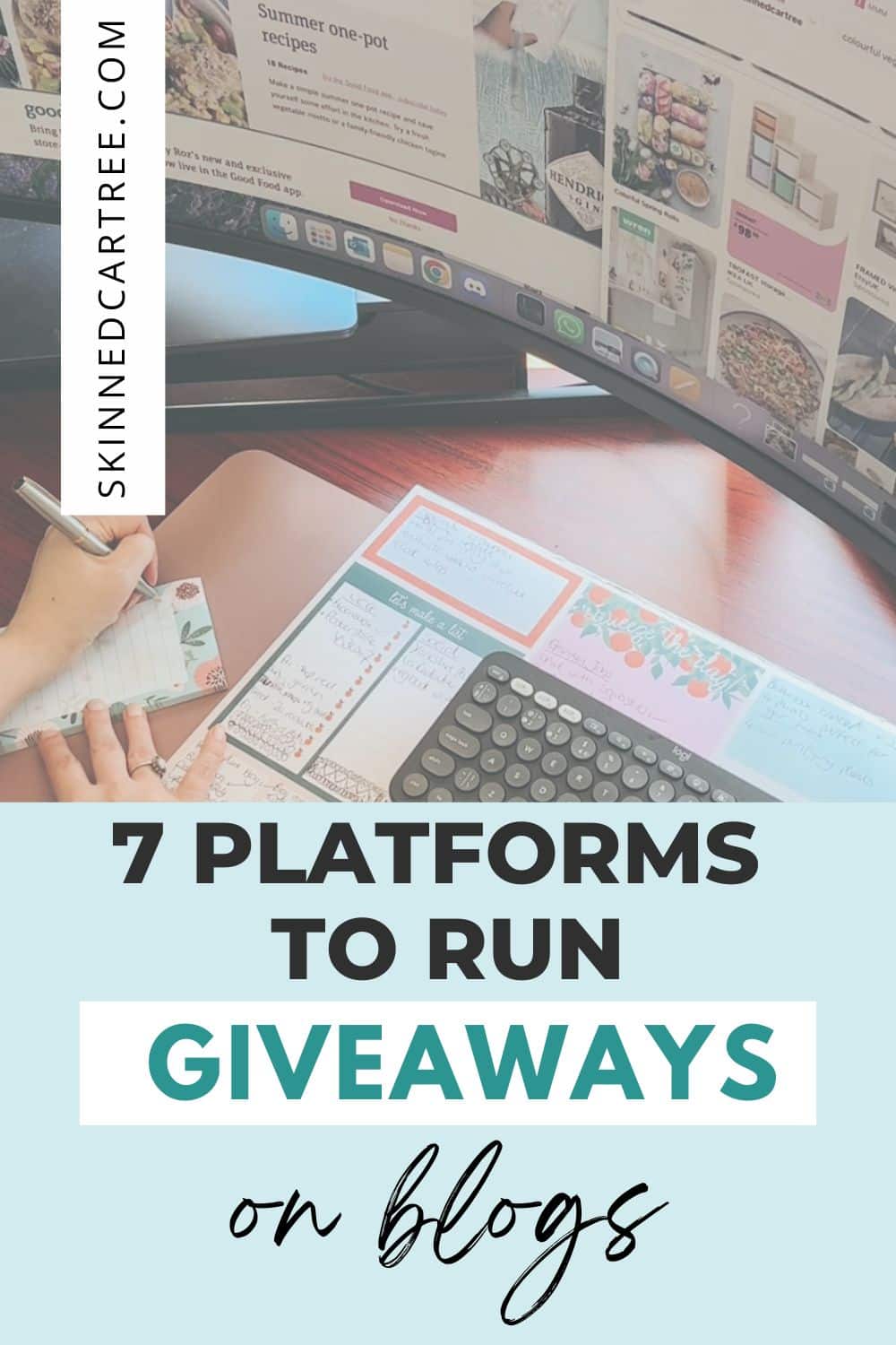 7 ways to run giveaways on blogs
