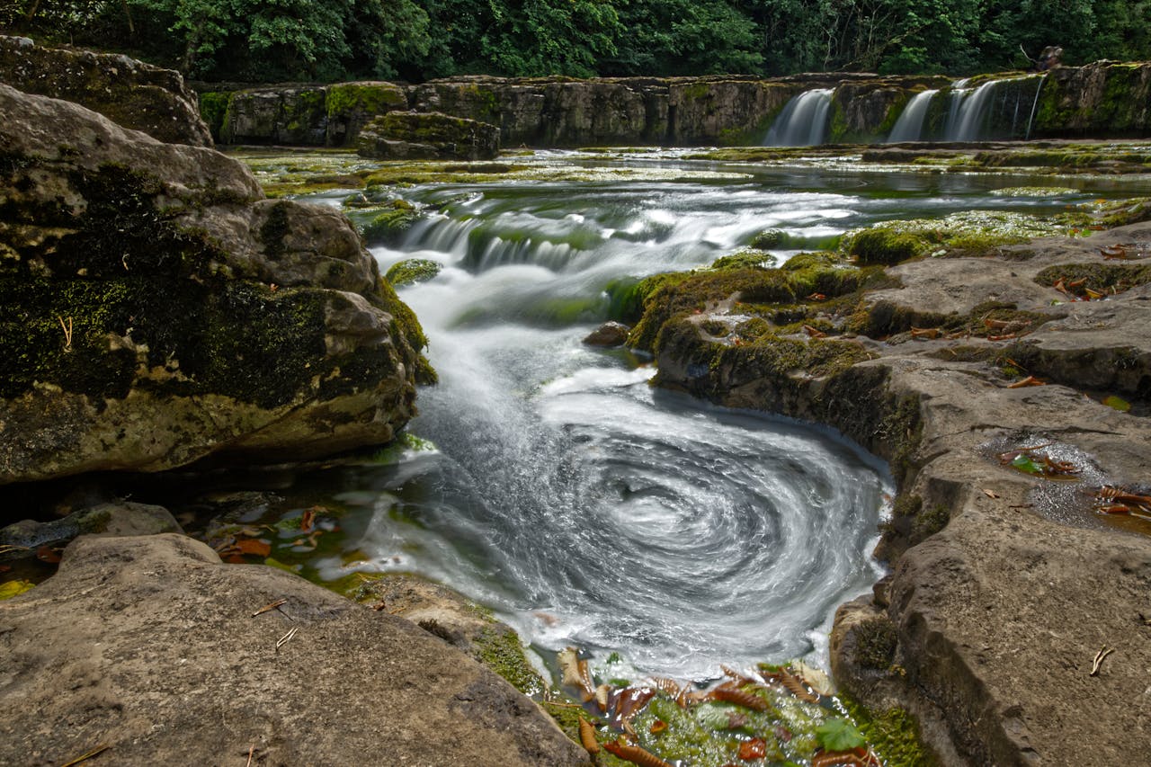 Stunning Long Exposure of Aysgarth Waterfall