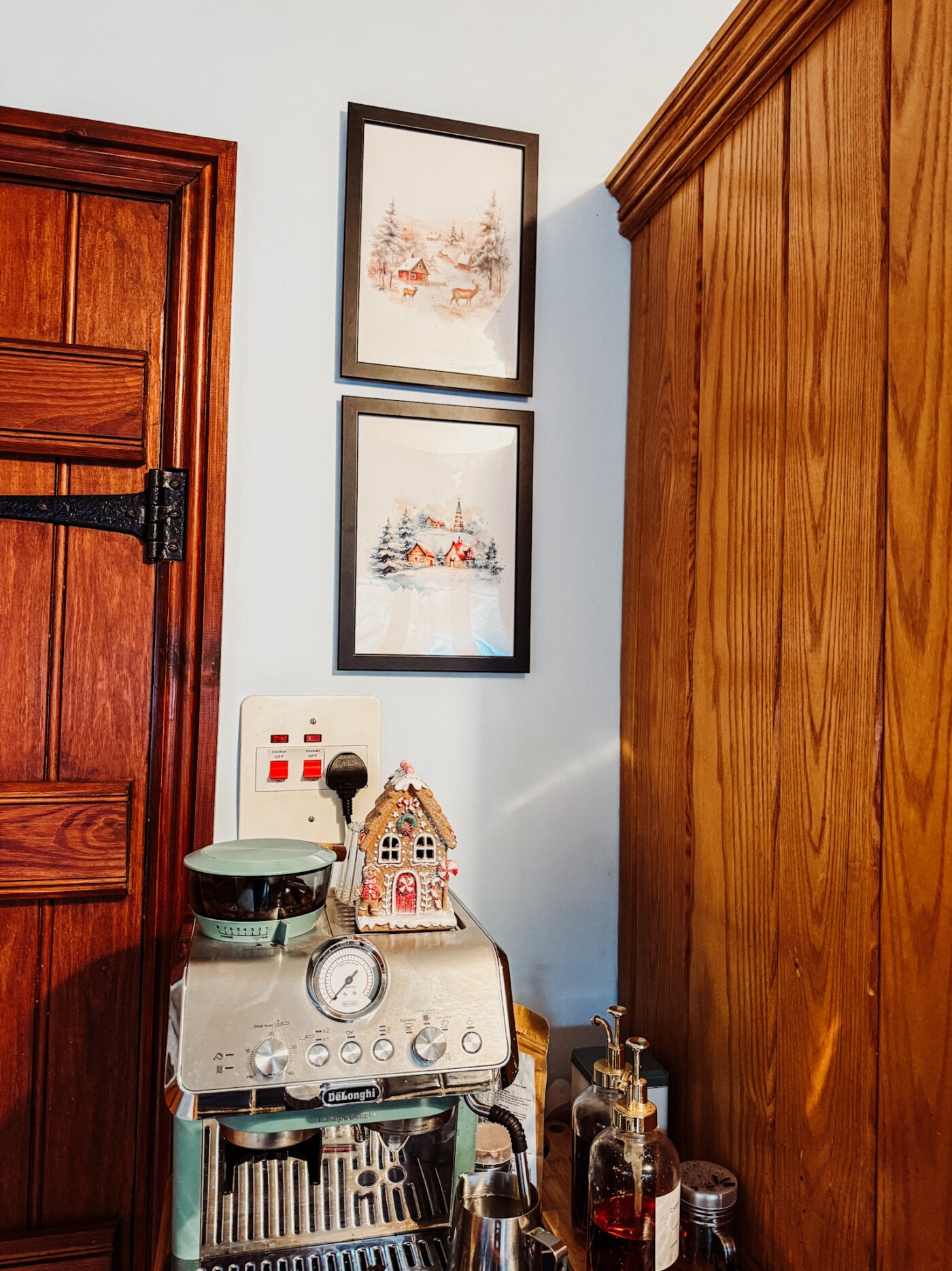 Decorating My Kitchen for Christmas